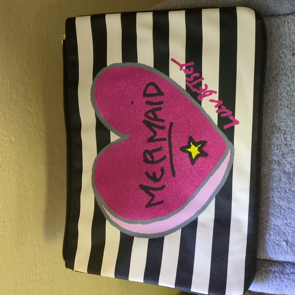 "Luv Betsey" Betsey Johnson Mermaid Clutch